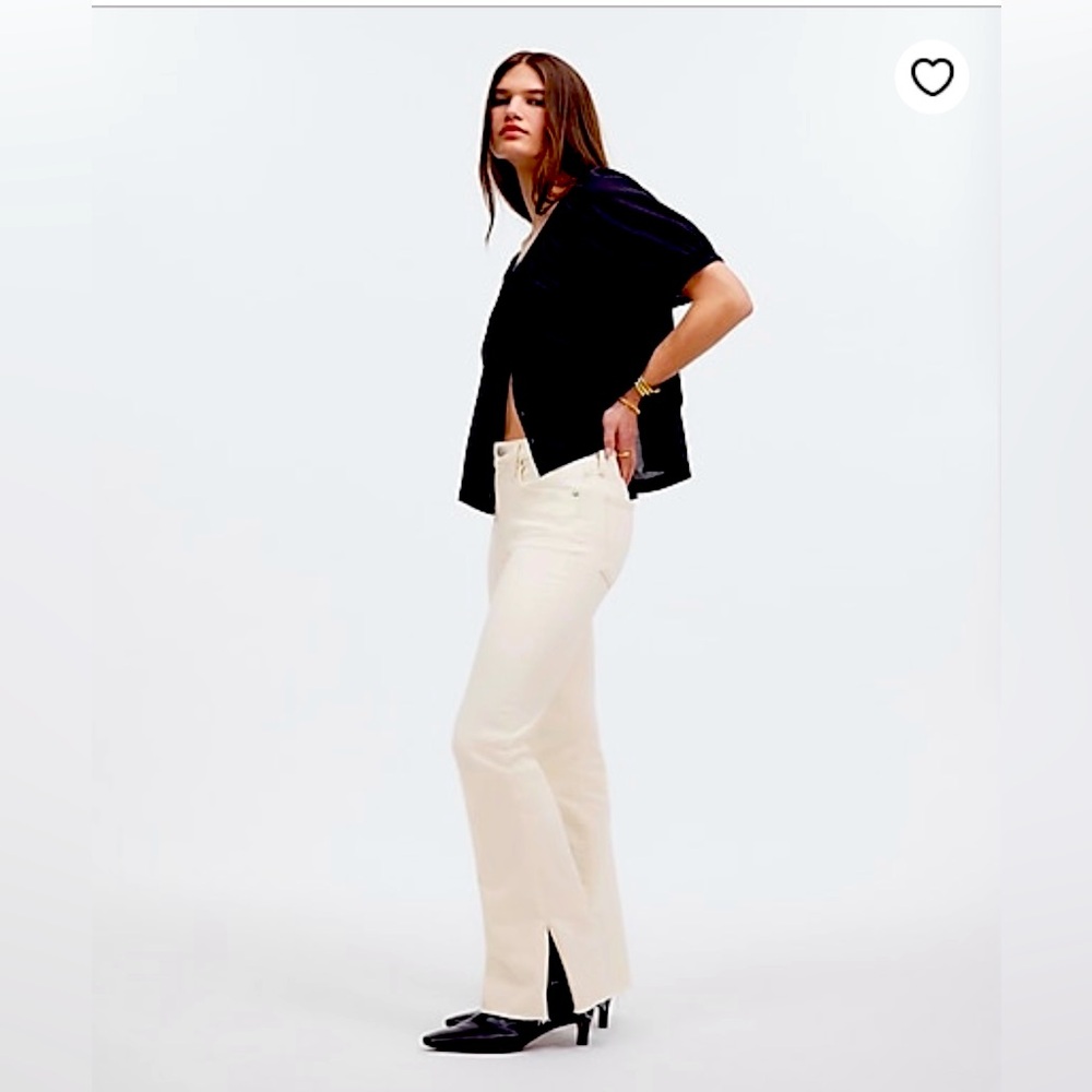 Madewell Kick Out Vintage Canvas Jeans